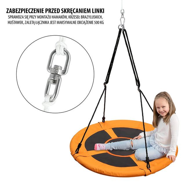 Crochet pivotant pour camping - Durable et léger
