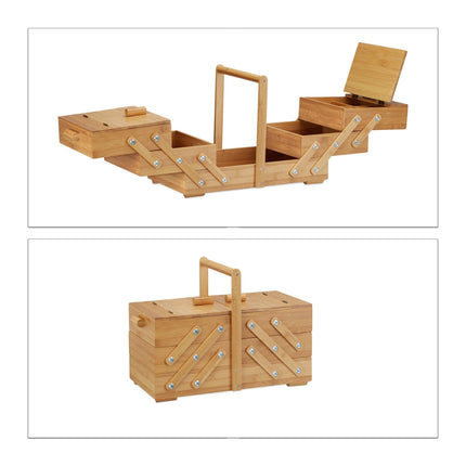 Sybox Bamboo XXL plusieurs compartiments
