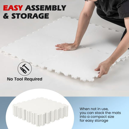 Kunsteisplatten 10er-Pack, UHMW-PE, 46,5 cm