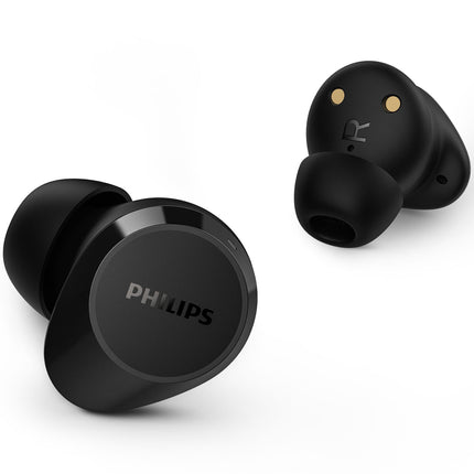 TAT1209BK True Wireless Headphones. Small and comfortable. 6+18 hours of playing time. IPX4 class. Black.