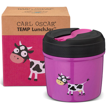 TEMP LunchJar Mattermos 0,5L Kirschrot