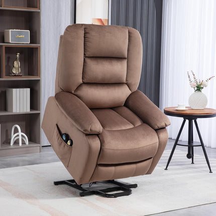 Elektrischer Relaxsessel mit Aufstehhilfe, Massage und Heizung