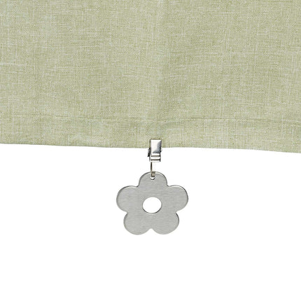 Lot de 16 nappes en papier pliées à fleurs