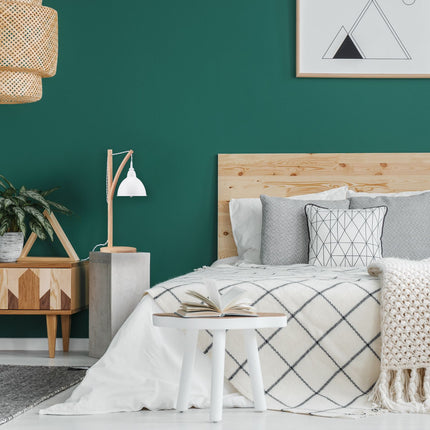 Lampe de table en bois et métal