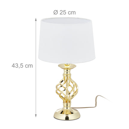 Lampe de table moderne à intensité variable