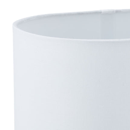 Lampe de table avec abat-jour en tissu doré