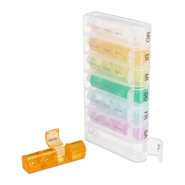 Tablet Box 7 days 4 compartments