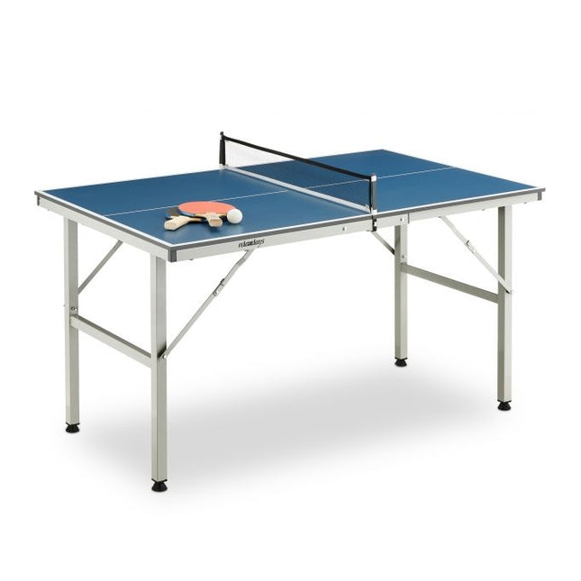 Table de ping-pong pour usage intérieur en bleu
