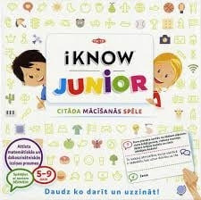 Taktisches Brettspiel Iknow Junior (Auf Lettisch)