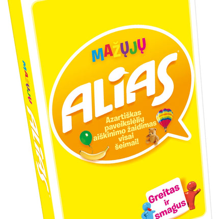 Jeu de société tactique pour enfants Alias Travel (en langue lituanienne)
