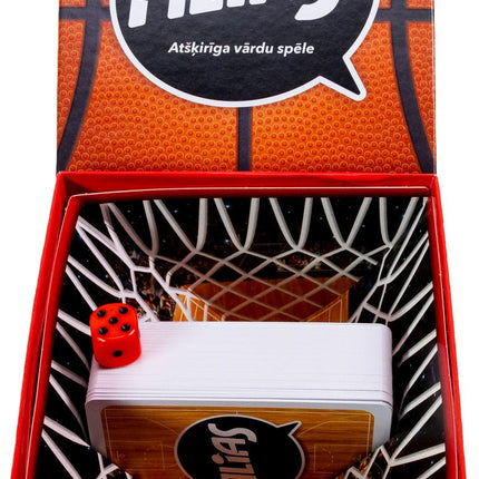 Alias du jeu de société Tactic : Basketball (en langue lettone)
