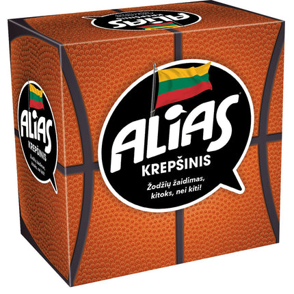 Alias du jeu de société Tactic : Basketball (en langue lituanienne)