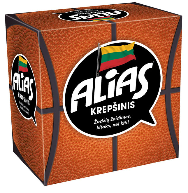 Alias du jeu de société Tactic : Basketball (en langue lituanienne)