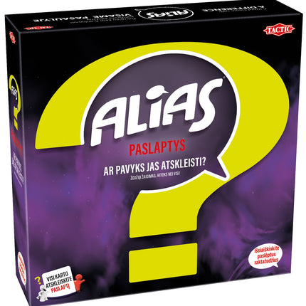 Taktisches Brettspiel Alias Mystery (auf Litauisch)