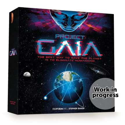 Tactic Boardgame Escape Run : Projet Gaia (en langue lituanienne)