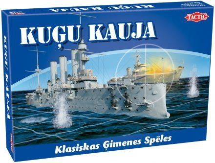 Battleship de jeu tactique (en langue lettone.)