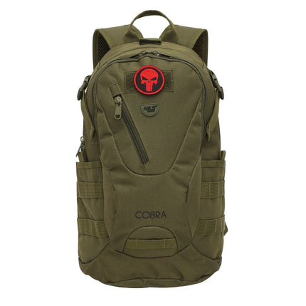 Taktischer Rucksack, 25L, Grün, Strapazierfähiges Design
