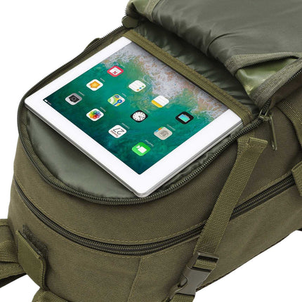 Taktischer Rucksack, 25L, Grün, Strapazierfähiges Design