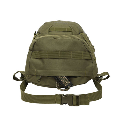 Taktischer Rucksack, 25L, Grün, Strapazierfähiges Design