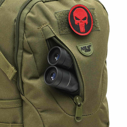 Taktischer Rucksack, 25L, Grün, Strapazierfähiges Design