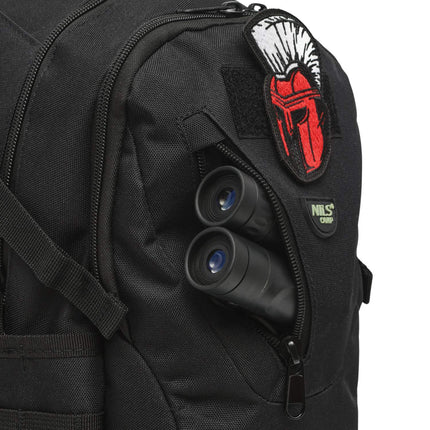 Taktischer Rucksack, Schwarz, 25L Fassungsvermögen