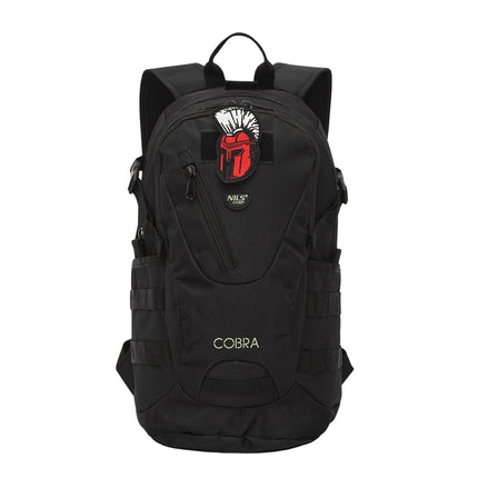 Taktischer Rucksack, Schwarz, 25L Fassungsvermögen