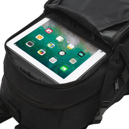 Taktischer Rucksack, Schwarz, 25L Fassungsvermögen