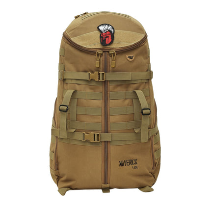 Sac à dos tactique, sable, capacité 65 L
