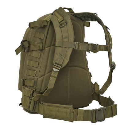 Taktischer Rucksack, Vanguard-Grün, 45 l Fassungsvermögen