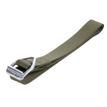 Ceinture tactique, verte, 125 cm, nylon résistant