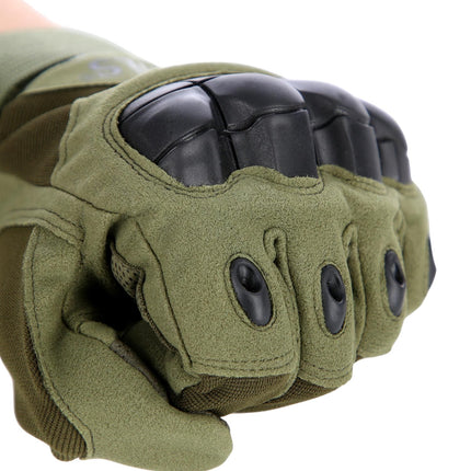 Gants tactiques, verts, taille L, matériau durable