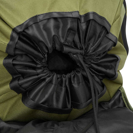 Sac à dos tactique vert, capacité 100 L