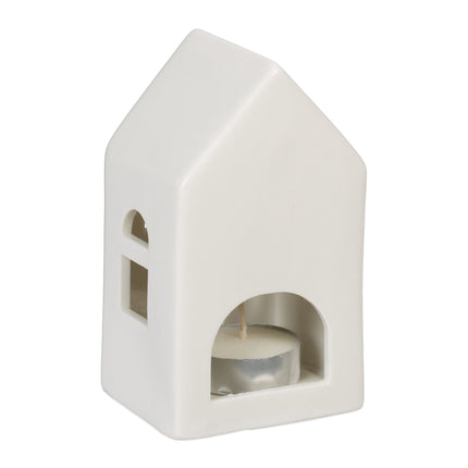 Maison de thé en céramique blanche