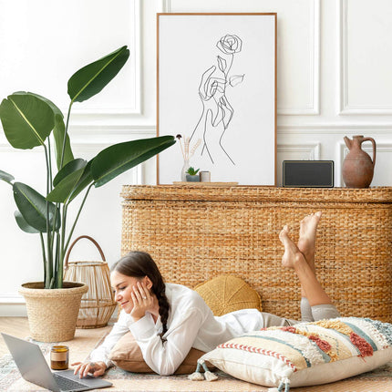 Ensemble de photophores avec jardin zen