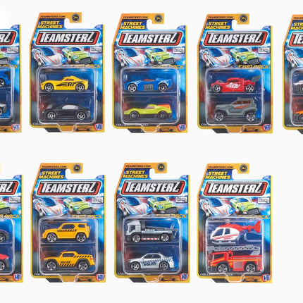Teamsterz Die-Cast Modelle Street Machines, 2, 7,5Cm