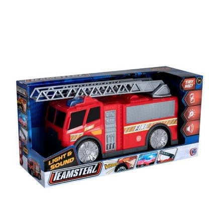 Camion de pompiers Teamsterz avec lumière et son, 35 cm