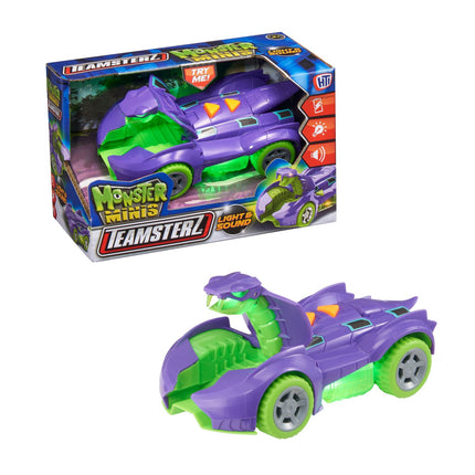 Teamsterz Mighty Machine Cobra Voiture avec lumière et son, 12,5 cm