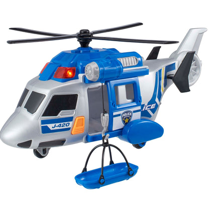 Teamsterz Polizei-Rettungshubschrauber mit Licht & Sound, 35 cm