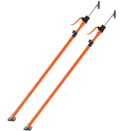 Telescopic Support Poles 2-Pack, 125–291 cm, 90 kg