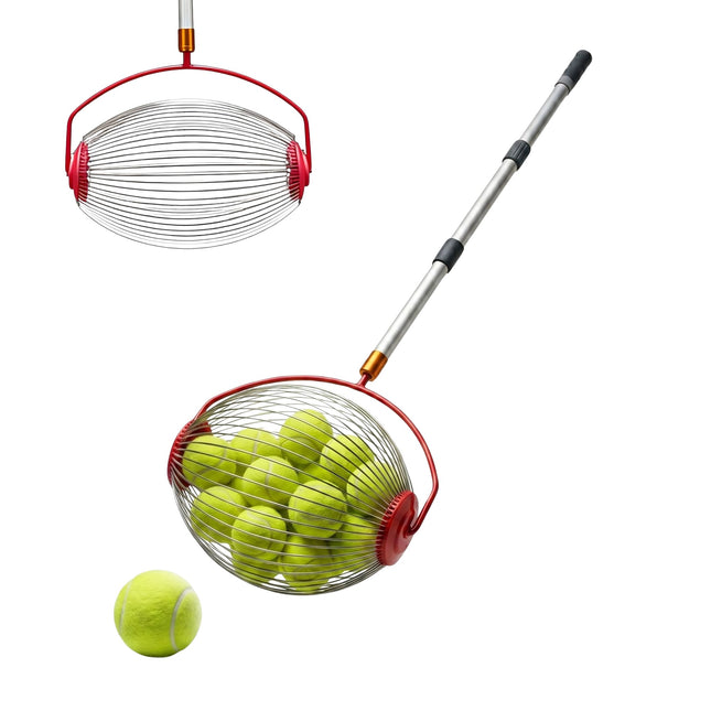 Rouleau de récupération de balles de tennis, ramassage métallique indéformable