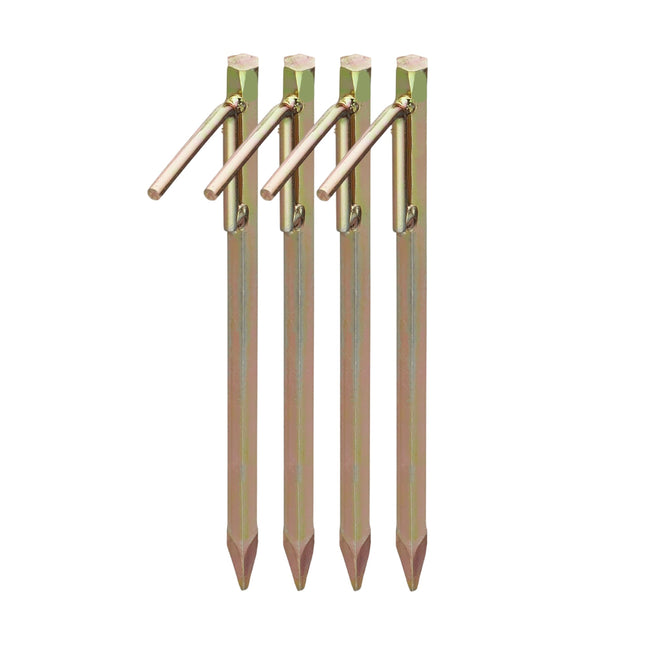 Piquets de tente, paquet de 4