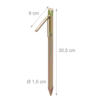 Zeltheringe, 4er-Pack