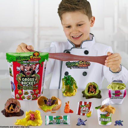 Ensemble de jeu Terror Fried Le seau brut