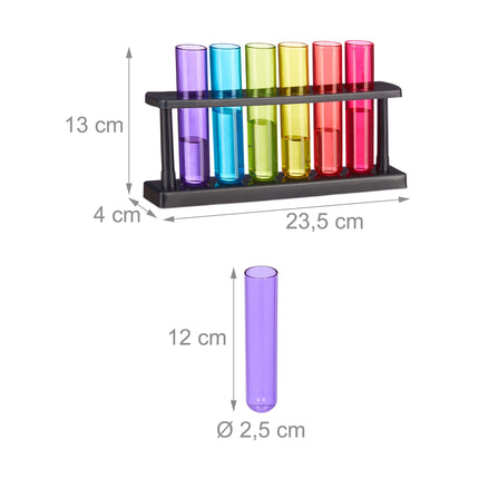 Reagenzglas Schnapsglas 18er Set