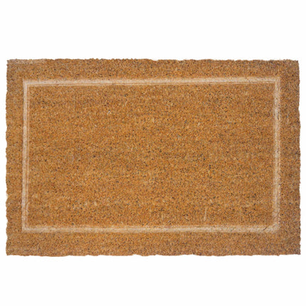 Paillasson en fibre de coco texturée, 60 x 40 cm, fibres naturelles