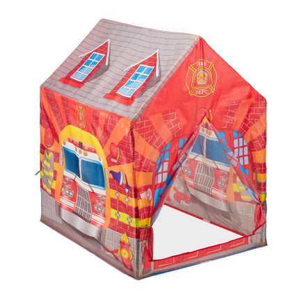 La tente des pompiers pour les enfants