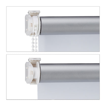 Thermal Blackout Blinds, White, Heat & Privacy Control