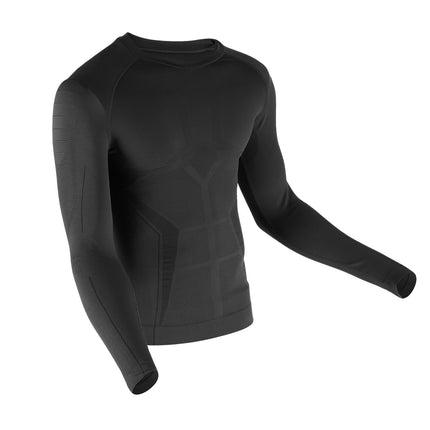 Thermoaktives Herren-Unterwäsche-Set, Schwarz, L/XL