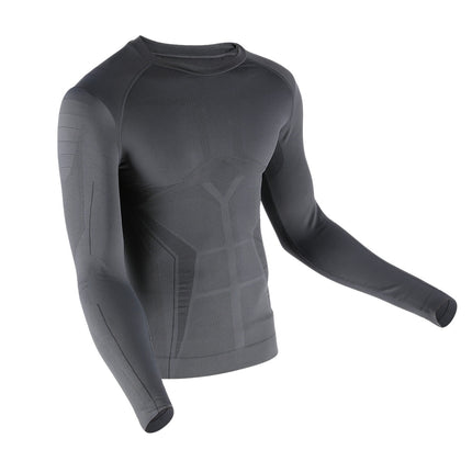 Thermoaktive Herrenunterwäsche-Set, Grau, L/XL
