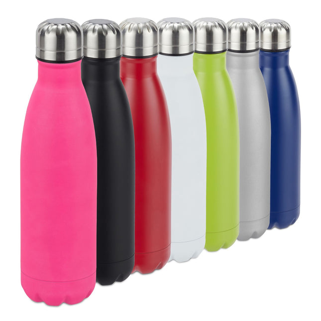 Bouteille thermos en acier